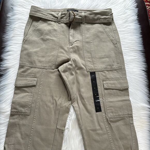 Banana Republic Factory Green Tapered Utility Surplus Pants - Picture 3 of 7